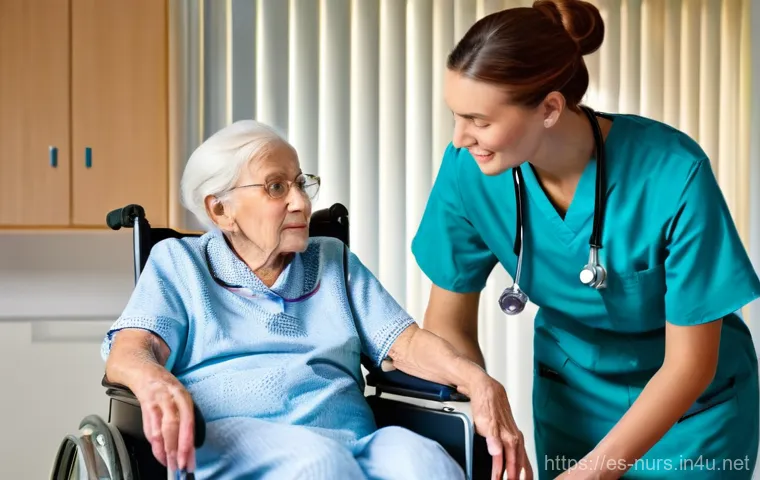노인 간호사 및 요양보호사 차이 - **Prompt 2: Elderly Caregiver Offering Companionship and Daily Support**
    "An attentive male care...
